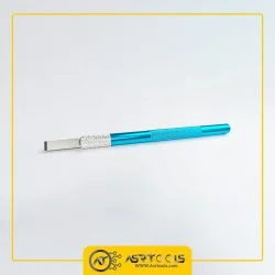 کاتر قلمی مدل 306 همراه با 3 عدد تیغ-0-Aluminum Precision Art Knife Model Carving Graver Knife with 3 PCS Blades Model making tools metal engraving knife