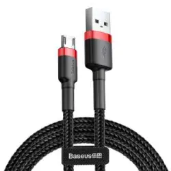 کابل تبدیل USB به microUSB باسئوس مدل Baseus Cafule طول ۱ متر ASRTOOLS