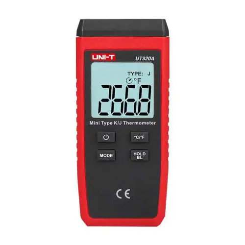 ترمومتر تماسی تک کانال یونی تی مدل UNI-T UT-320A عصرتولز