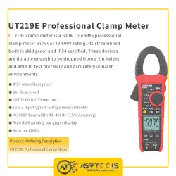 مولتی متر کلمپی یونی تی مدل UNI-T UT219DS عصرتولز