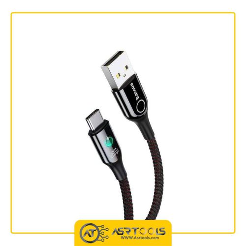 کابل تبدیل USB به USB-C باسئوس مدل Baseus C-Shaped طول 1 متر عصرتولز