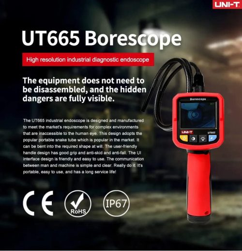 ویدیو بروسکوپ یونی تی مدل UNI-T UT665 عصرتولز
