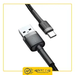 کابل تبدیل USB به USB-C باسئوس مدل Baseus CATKLF-CG1 Cafule طول 2 متر asrtools