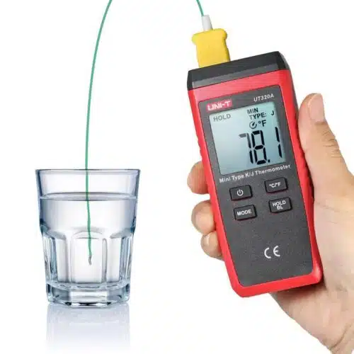 ترمومتر تماسی یونی تی مدل UNI-T UT-320A عصرتولز