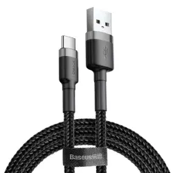 کابل تبدیل USB به USB-C باسئوس مدل Baseus CATKLF-CG1 Cafule طول 2 متر عصرتولز