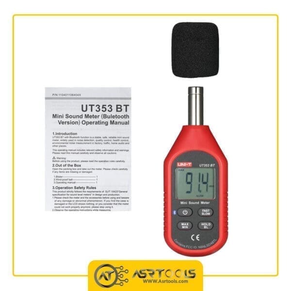 ut353-bt-mini-sound-level-meter-0-صوت سنج دیجیتال یونی تی مدل UNI-T UT353BT