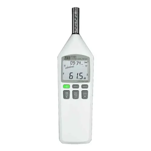 صدا سنج دیتالاگر تی ای اس مدل TES-1151-0-tes-1151-digital-sound-level-meter-30-to-130-db-dc-ac-noise-tester