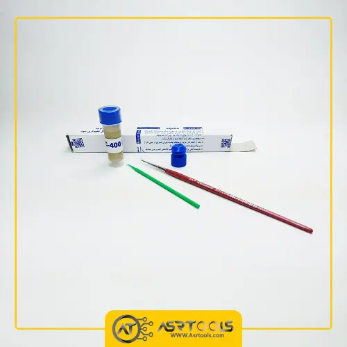چسب رسانا نقره آلفا مدل alpha C-400 Ag-0-alpha-c-400-ag-conductive-adhesive-4gr