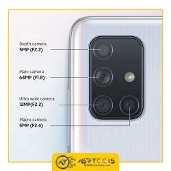 گوشی موبایل سامسونگ مدل Samsung Galaxy A71 SM-A715F/DS دو سیم‌کارت ظرفیت 128 گیگابایت و رم 8 گیگابایت asrtools