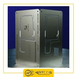 MECHANIC 4D GROOVED STEEL STENCIL WITH LEAKPROOF-0-شابلون برد آیفون مکانیک مدل MECHANIC 4D-11PRO مجموعه 6 عددی