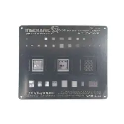 MECHANIC S24 T0.12MM PLANTING TIN STEEL NET 11 11PRO 11 PRO MAX-0-شابلون آی سی آیفون مکانیک مدل MECHANIC S24 T0.12 مناسب مدل های iPhone 11, 11 ProPro Max