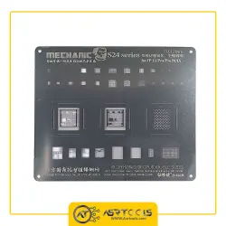 MECHANIC S24 T0.12MM PLANTING TIN STEEL NET 11 11PRO 11 PRO MAX-0-شابلون آی سی آیفون مکانیک مدل MECHANIC S24 T0.12 مناسب مدل های iPhone 11, 11 ProPro Max
