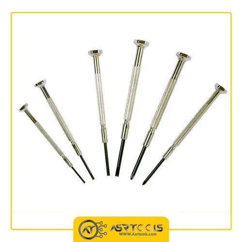 PROSKIT SD-9815 PRECISION SCREWDRIVER SET-0-ست پیچ گوشتی ساعتی پروسکیت مدل Proskit SD-9815 مجموعه 6 عددی