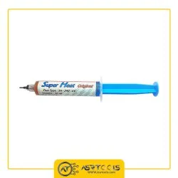 SUPER HEAT ORIGINAL FLUX TYPE SH-240-UV-0-خمیر فلاکس سرنگی مدل Super Heat SH-240-UV حجم 10 میلی لیتر