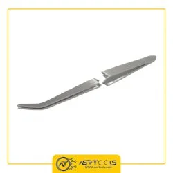 Tweezers Clip Pick-up Nail Art Multi-Functions Nail Pincher Tweezers Tool SALON-0-انبر پنس معکوس سرکج مدل SALON سایز 145 میلی متر