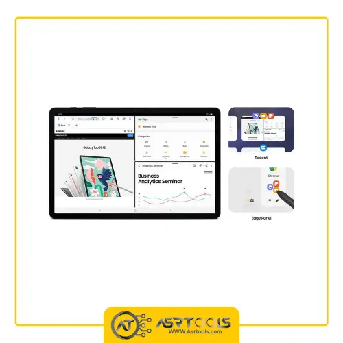تبلت سامسونگ مدل Samsung Galaxy Tab S7 FE LTE SM-T735 ظرفیت 64 گیگابایت asrtools
