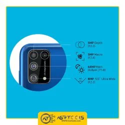 گوشی موبایل سامسونگ مدل Samsung Galaxy M31 SM-M315F/DSN دو سیم کارت ظرفیت 128گیگابایت و 6 گیگابایت رم asrtools