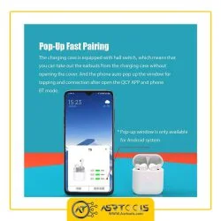 هدفون بی سیم کیو سی وای مدلQCY T8 ASRTOOLS