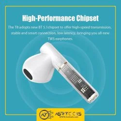 هدفون بی سیم کیو سی وای مدلQCY T8 ASRTOOLS