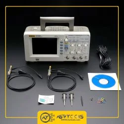 اسیلوسکوپ دیجیتالی ریگول مدل RIGOL DS1052E-6-RIGOL DS1052E DIGITAL OscilloscopE Low cost 2 channel oscilloscope with 50 MHz bandwidth, 1 GSas and 1 Mpts memory and 14.5 cm TFT LCD display (320×234 pixel). High quality