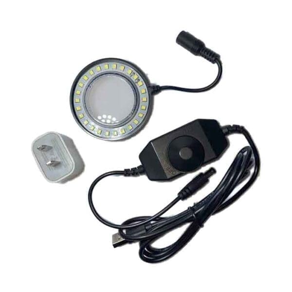 لامپ LED و شیشه دودگیر مخصوص لوپ مدل L405 26LED-0-L405 26LED MICROSCOPE DUST PROOF MIRROR LIGHT SOURCE