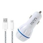 شارژر فندکی تسکو مدل TSCO TCG 28 به همراه کابل تبدیل microUSB ASRTOOLS