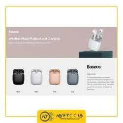 هدفون بی‌ سیم باسئوس مدل Baseus ENCOK W04 عصرتولز