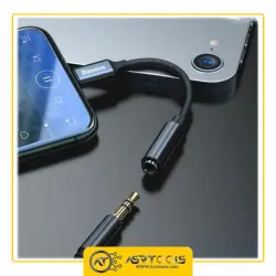 مبدل Lightning به AUX باسئوس مدل Baseus CALL3-01 ASRTOOLS