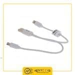 کابل تبدیل USB به microUSB و لایتنینگ تسکو مدل TSCO TC-A28 طول 0.2 متر ASRTOOLS