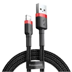 کابل تبدیل USB به لایتنینگ باسئوس مدل Baseus CALKLF-C19 Cafule طول 2 متر asrtools