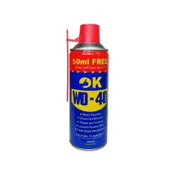 OK WD-40 SPYAY 450ML SPECIAL-0-اسپری روان کننده و زنگ بر ویژه اوکی مدل OK WD-40 حجم 450 میلی لیتر