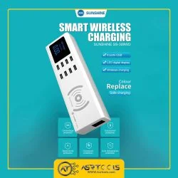 SUNSHINE SS-309WD SMART CHARGER WITH WIRELESS CHARGER-0-شارژر هوشمند رومیزی و تستر شارژر سانشاین مدل SUNSHINE SS-309WD