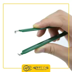 Tweezers for removing IC DIL ASR-104-0-انبر آی سی کش سبز مدل ASR-104