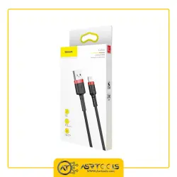 کابل تبدیل USB به لایتنینگ باسئوس مدل Baseus CALKLF-C19 Cafule طول 2 متر asrtools