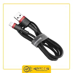 کابل تبدیل USB به لایتنینگ باسئوس مدل Baseus CALKLF-C19 Cafule طول 2 متر asrtools