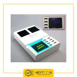 شارژر رومیزی 8 پورتی مدل Sunshine SS-306D asrtools