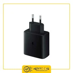 شارژر دیواری سامسونگ مدل Samsung EP-TA845 به همراه کابل تبدیل USB-C asrtools