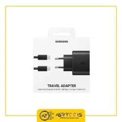 شارژر دیواری سامسونگ مدل Samsung EP-TA845 به همراه کابل تبدیل USB-C asrtools