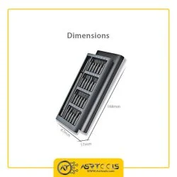 مجموعه 25 عددی پیچ گوشتی و سری پیچ گوشتی شیائومی مدل Xiaomi MJJXLSD002QW عصرتولز