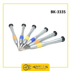 ست پیچ گوشتی موبایلی باکو مدل BAKU BK-3335 مجموعه 6 عددی asrtools