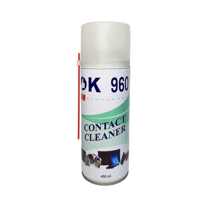 OK CONTACT CLEANER 960 450ML-0-اسپری تمیز کننده اوکی مدل 960 OK حجم 450 میلی لیتر