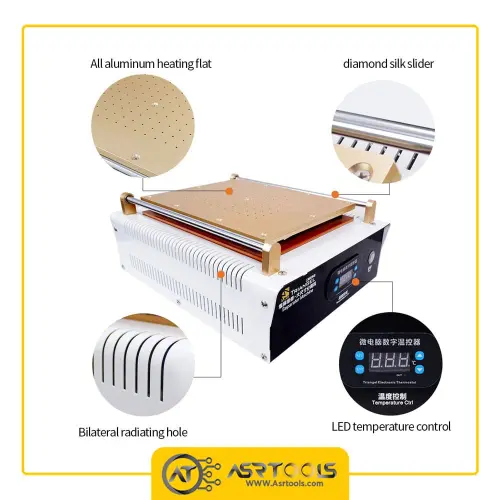 سپراتور ام ترینگل مدل M-TRIANGLE CP-150 LCD سایز 14 اینچ ASRTOOLS