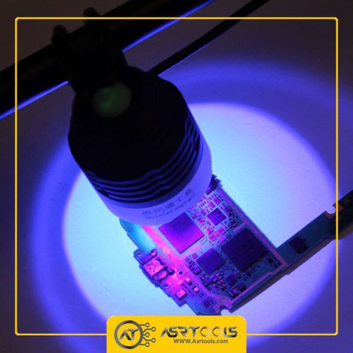 UV LAMP USB 5V 2LED-0-چراغ قوه UV مدل UV-L-01 با منبع تغذیه USB