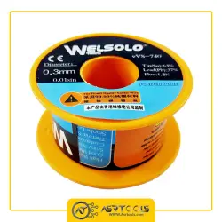 WELSOLO VVS-740 0.3MM SOLDER WIRE-0-سیم لحیم ولسولو مدل WELSOLO vVS-740 0.3mm