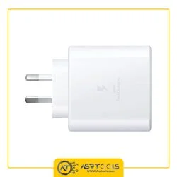 شارژر دیواری سامسونگ مدل Samsung EP-TA845 به همراه کابل تبدیل USB-C asrtools