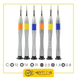baku-bk-3335-6pcs SCREWDRIVER SET-0-ست پیچ گوشتی موبایلی باکو مدل BAKU BK-3335C مجموعه 6 عددی