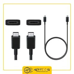 شارژر دیواری سامسونگ مدل Samsung EP-TA845 به همراه کابل تبدیل USB-C asrtools