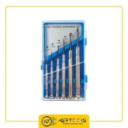 screwdriver set taiwan AST-TW6-0-ست پیچ گوشتی ساعتی مدل AST-TW6 مجموعه 6 عددی