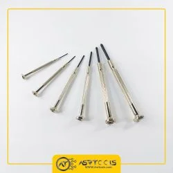 screwdriver set taiwan AST-TW6-0-ست پیچ گوشتی ساعتی مدل AST-TW6 مجموعه 6 عددی