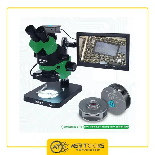 sunshine m-11 trinocular microscope hd camera-0-دوربین لوپ دیجیتال سانشاین مدل SUNSHINE M-11 کیفیت 48 مگاپیکسل